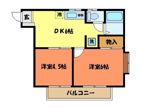 リバーパークの物件間取画像